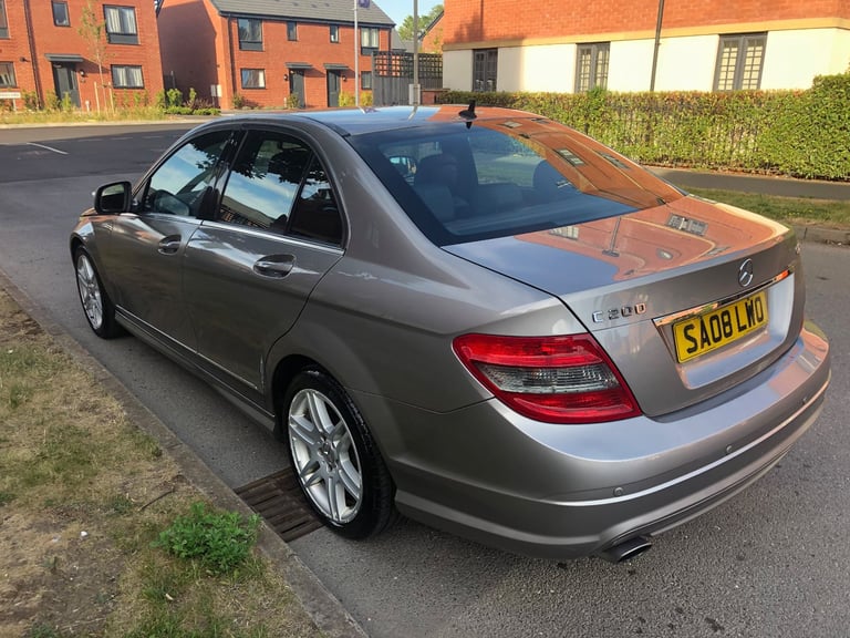 Mercedes-Benz C Class AUTOMATIC C200 CDi Sport (08). Only 54k miles. 11 x FSH. Elderly owners. Mint!