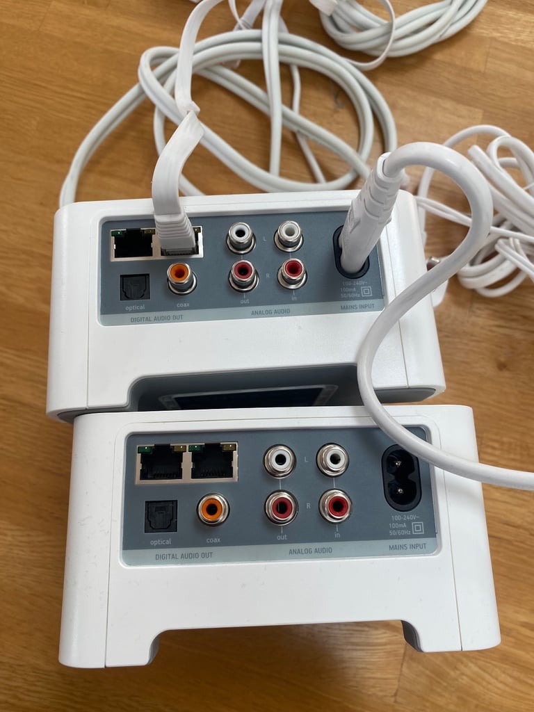 Sonos connect white x 2