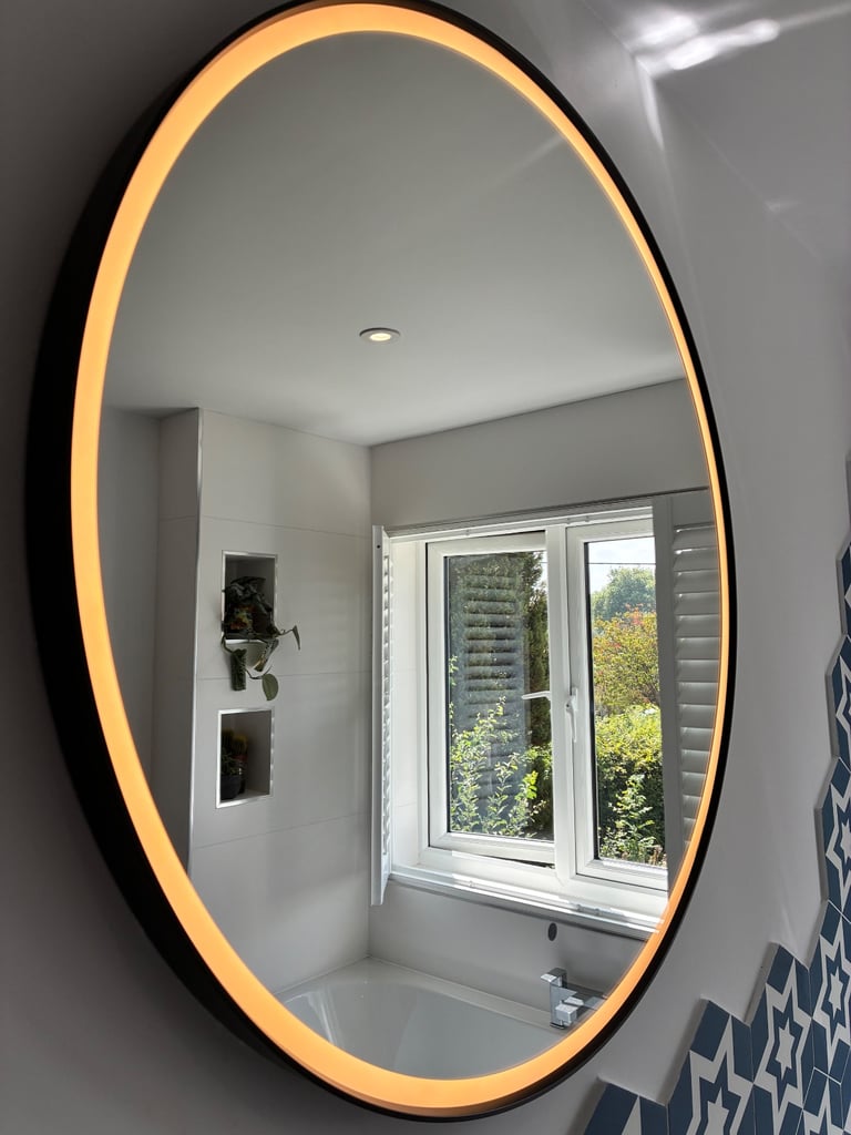 Round Roper Rhodes Bathroom Mirror 