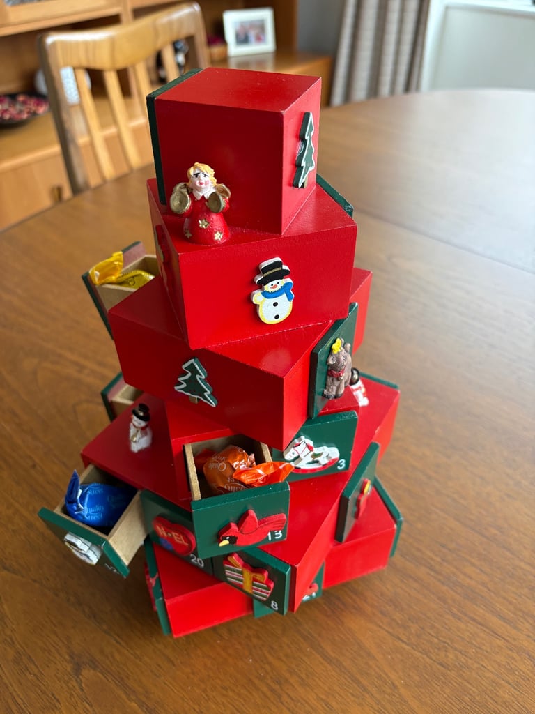 WOODEN ADVENT CALENDAR