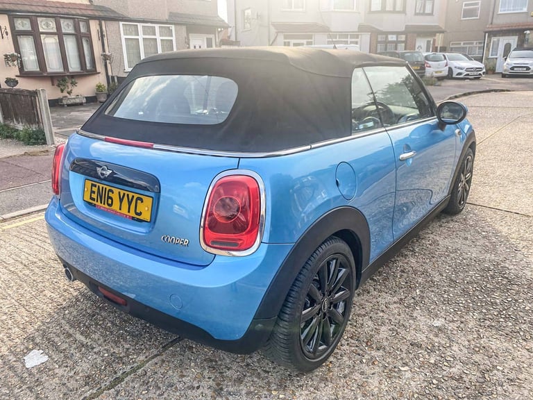 2016 MINI COOPER CONVERTIBLE 1.5 PETROL ONLY 54k MILES NEWER F57 MODEL, ULEZ COMPLIANT f55 f56