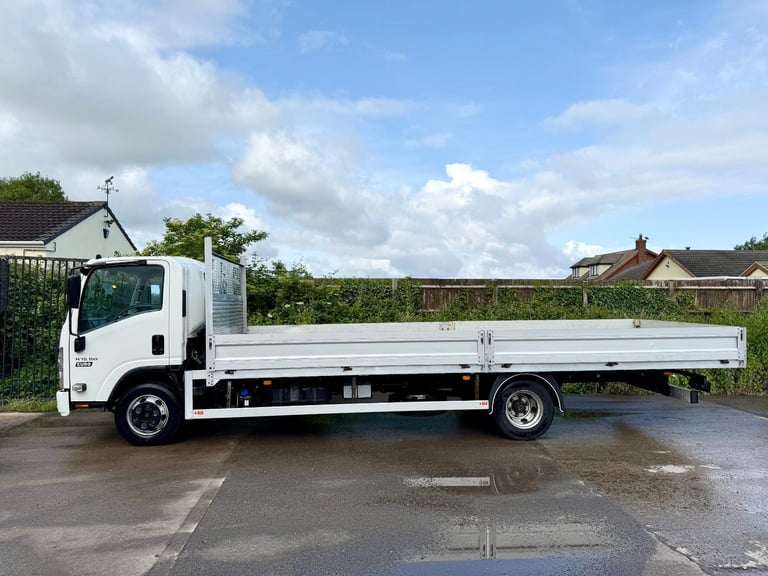 2019 ISUZU FORWARD N75,150 DROPSIDE ALLOY FLATBED 21FT EURO-6 U-LEZ SCAFFOLD