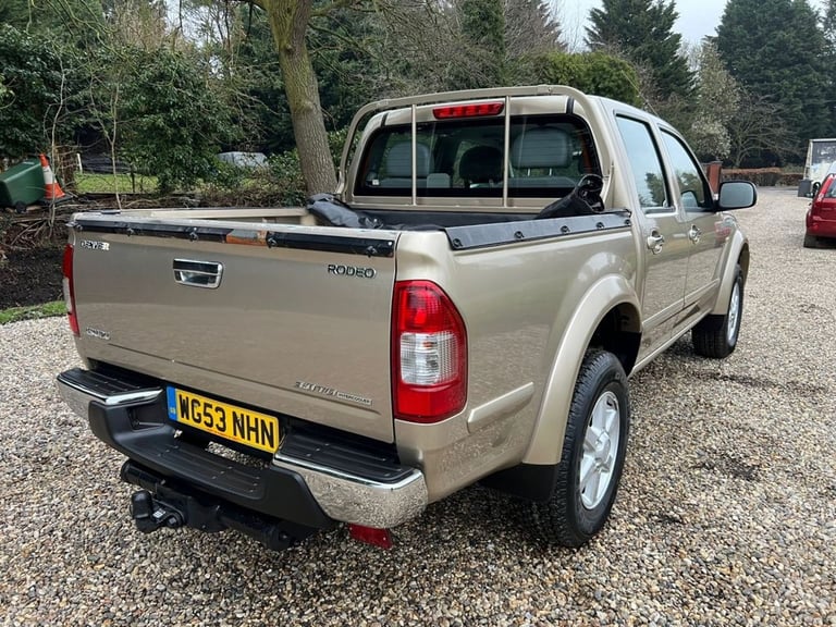 2003 Isuzu Rodeo 3.0TD Denver Double Cab 4x4 Auto PICK UP DIESEL Automatic