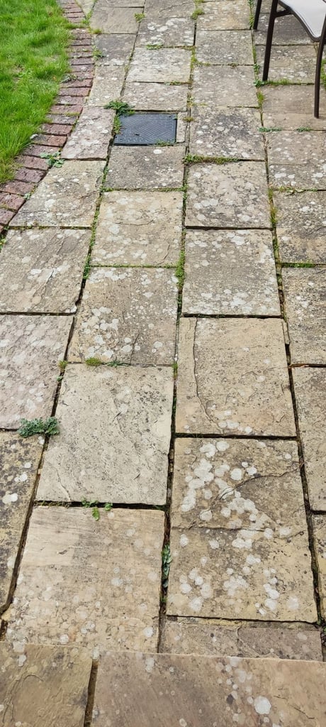 Indian Sandstone Paving Slabs - 80 m2