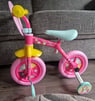 Girls unicorn bike