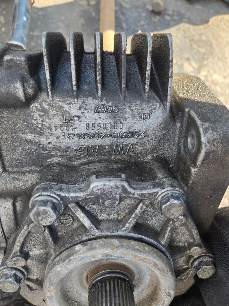Audi rs3 8v 2.5 tfsi transfer box 15-18 