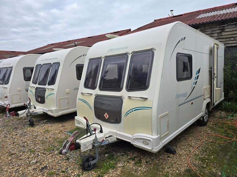 2011 Bailey Olympus 462 4 Berth Lightweight Caravan Motor Mover