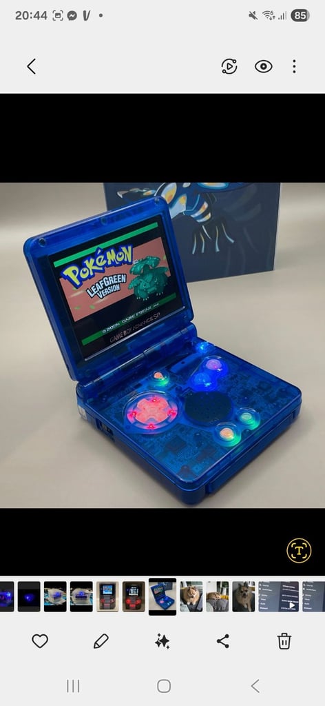 Custom gameboy advance sp
