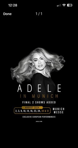 Adele tickets | in Eastleigh, Hampshire | Gumtree