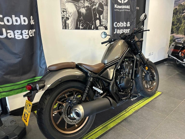 HONDA REBEL 500- A2 COMPLIENT-ONLY 630 MILES
