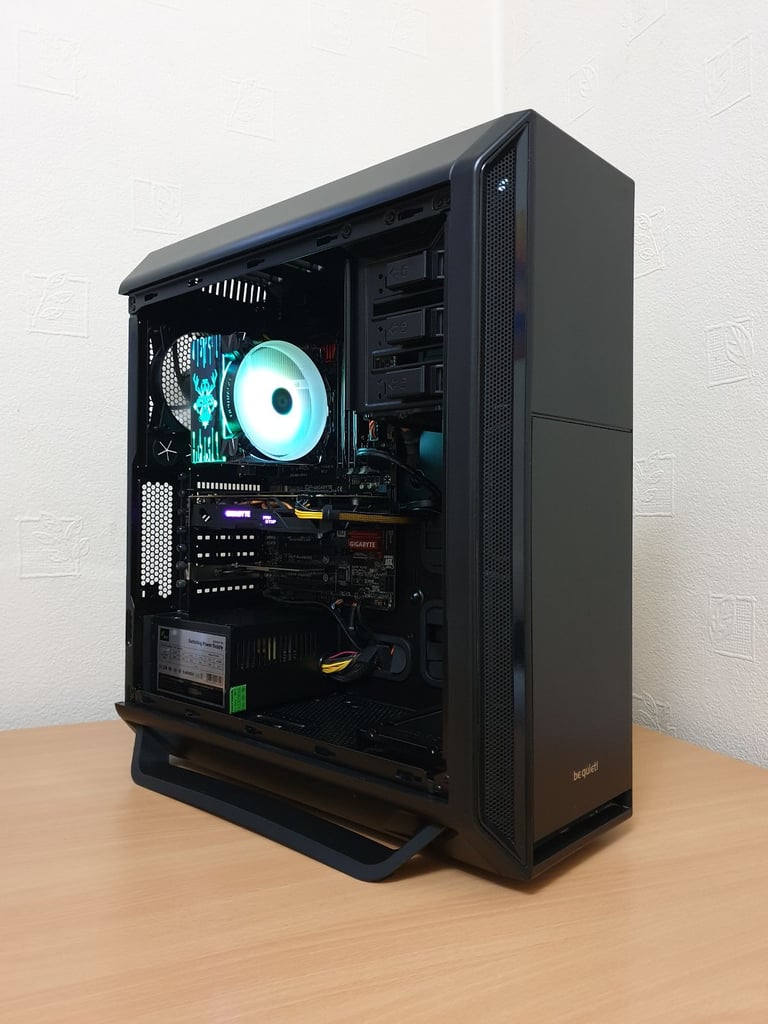 image for Gaming PC - i5, 32GB, RX 570, SSD, WiFi, 750W