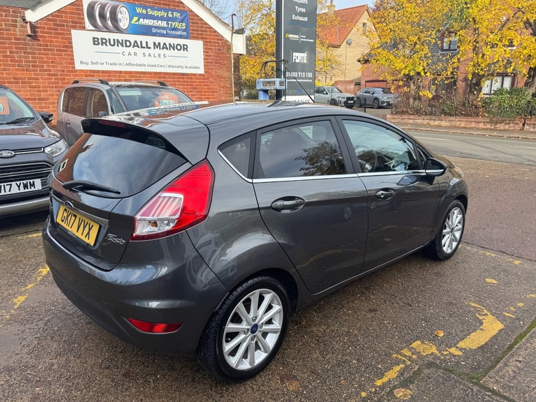 2017 Ford Fiesta 1.0 EcoBoost Titanium 5dr HATCHBACK Petrol Manual