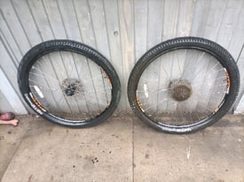 Mountain bike wheels 