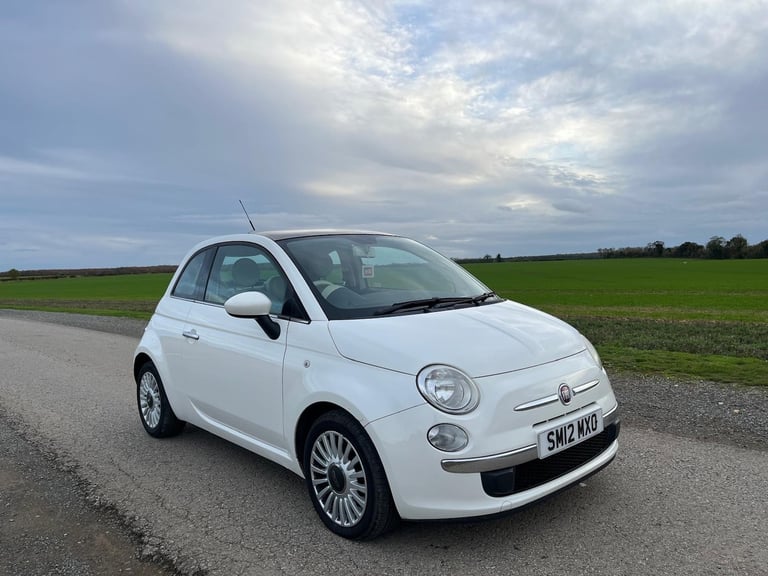 2012 Fiat 500 1.2 Lounge 3dr [Start Stop] HATCHBACK Petrol Manual