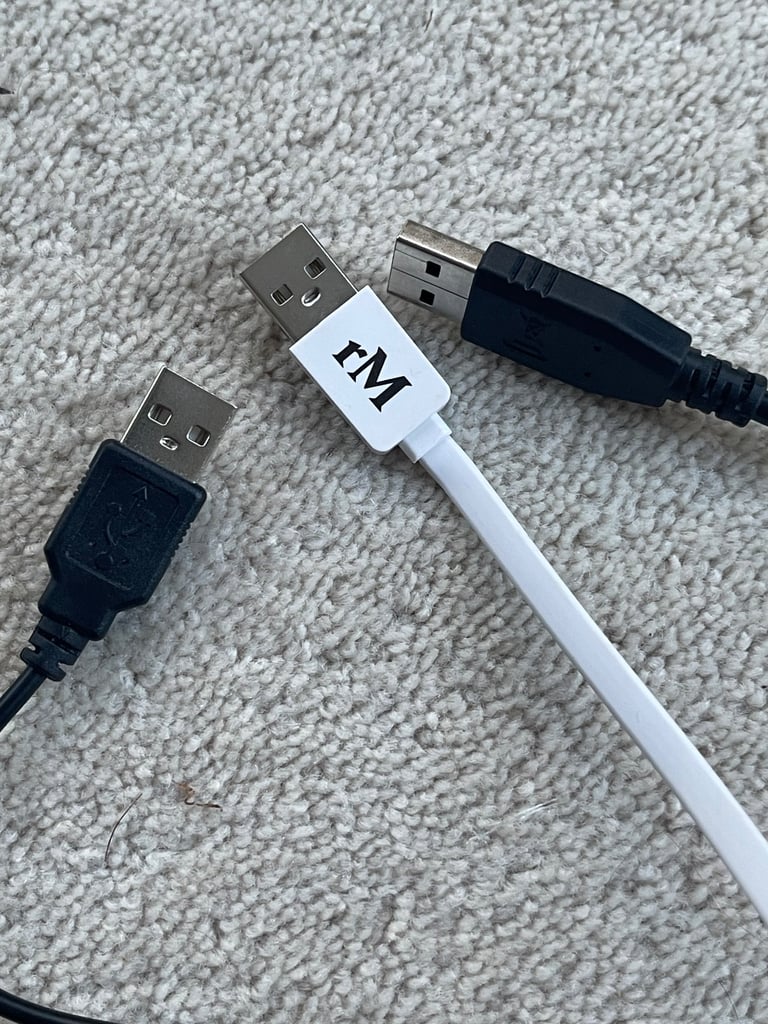 3 micro USB cables suitable for android phones, powerbanks and more