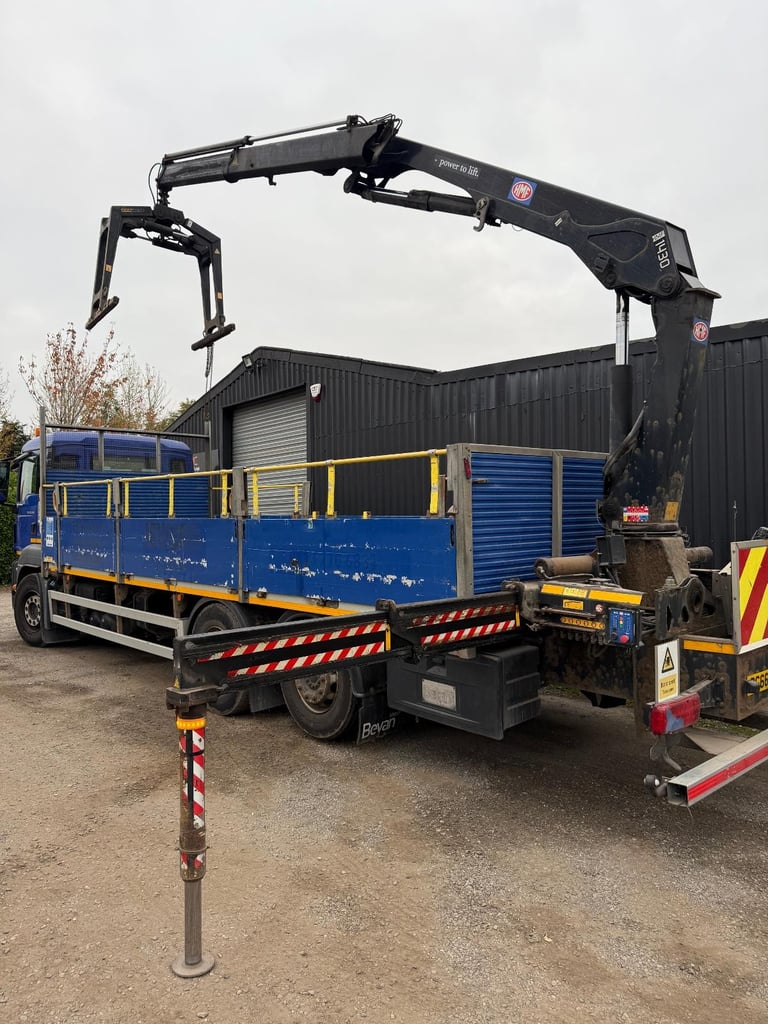 MAN ERF TG-M TGM 126.360 Dropside Brick Grab Lorry – 2016 (66)