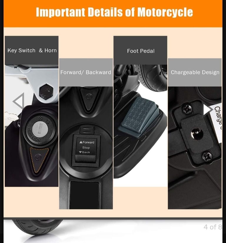 Aprilla Licensed 12v kids electric motorbike