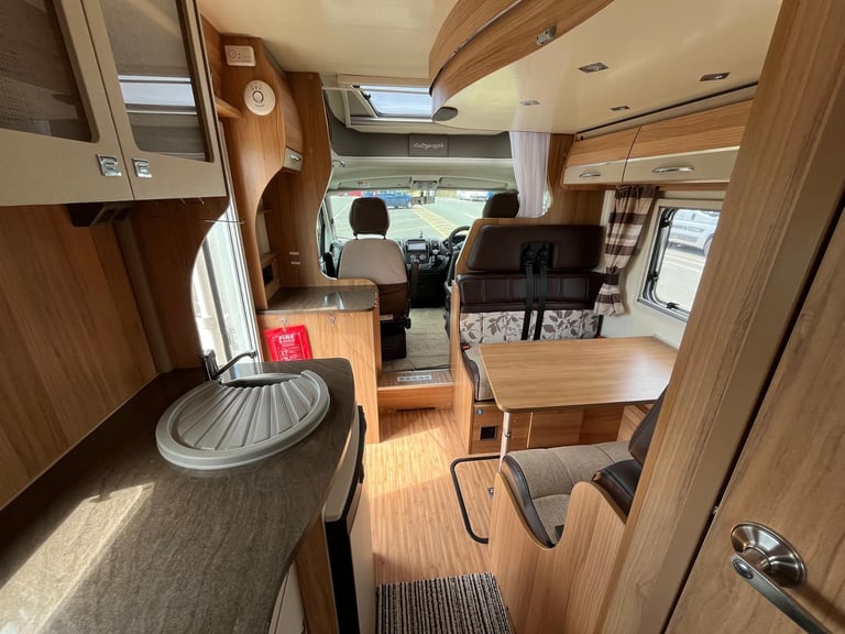 Bailey Autograph 765, 6 Berth, End Lounge, Electric Drop Down Bed