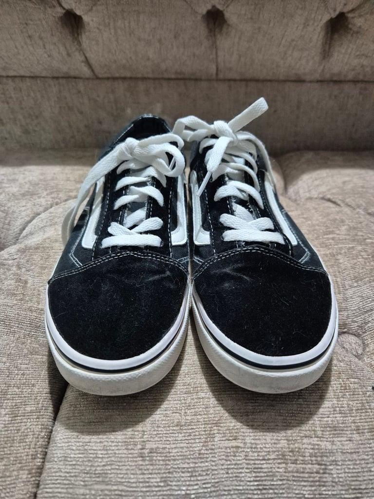 Vans black original men's women's size 7 trainers