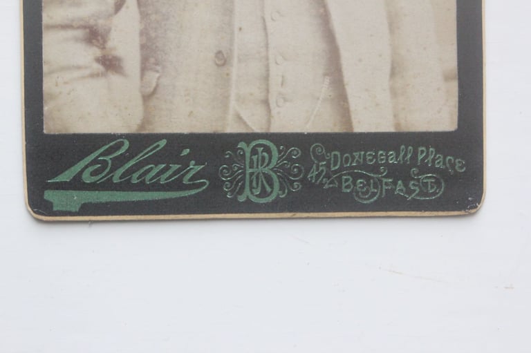 2 Victorian photograph CDV's albums lot of Belfast photographers