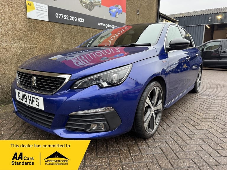 2018 Peugeot 308 1.5 BlueHDi 130 GT Line 5dr HATCHBACK DIESEL Manual