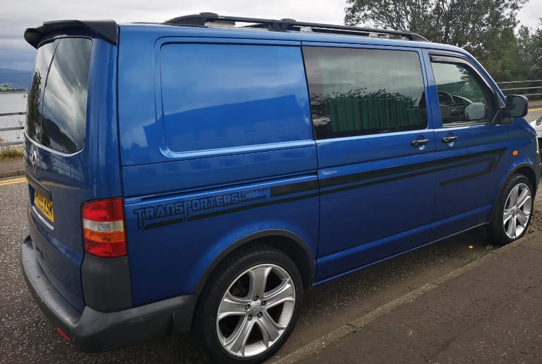  VW T5 CAMPERVAN RARE DOUBLE SIDE DOOR, REALLY GOOD CONDITION, MOT'D