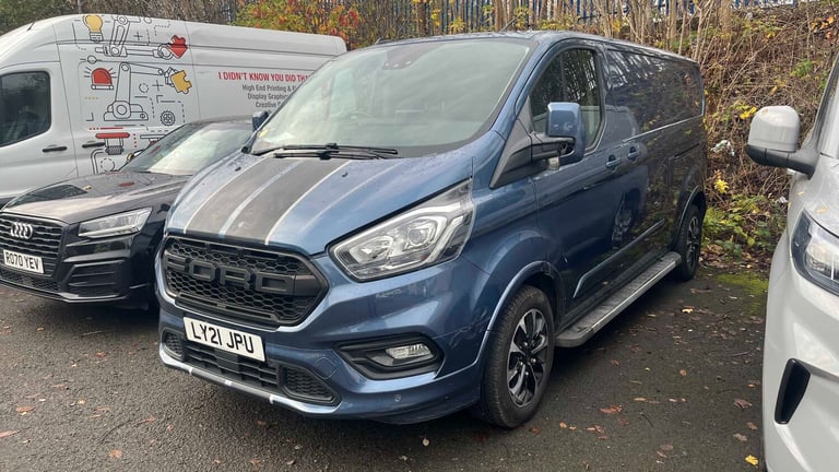 2021 Ford Transit Custom 2.0 EcoBlue 185ps Low Roof Sport Van PANEL VAN DIESEL Manual