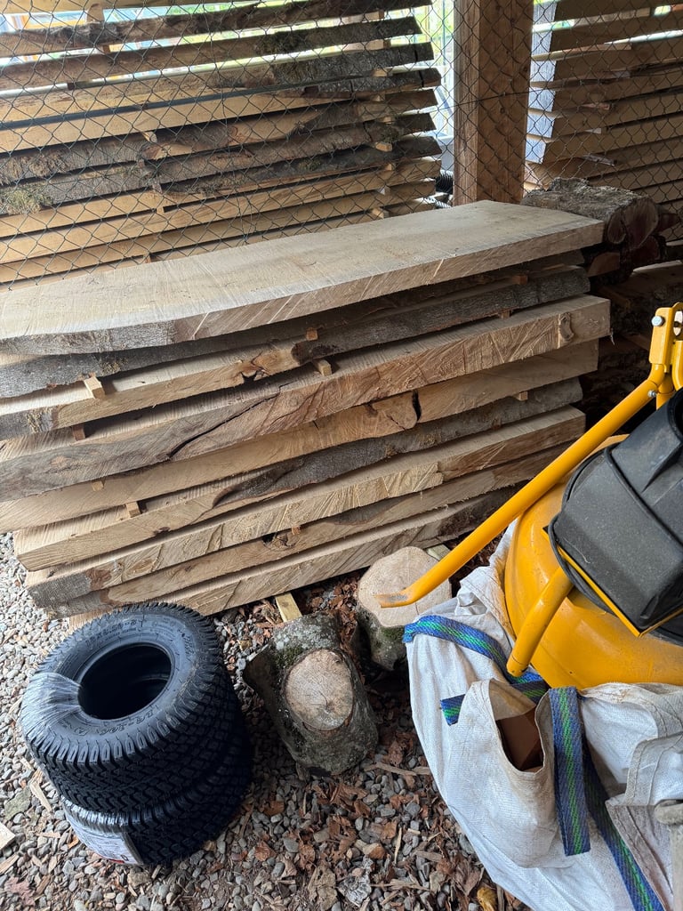 Elm,Beech, Sycamore, Lime Hardwood Air Dried Boards