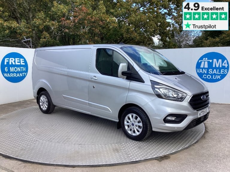 2021 Ford Transit Custom 300 EcoBlue Limited LWB Limited L/R A/C Euro 6 LWB Panel Van Diesel Manual