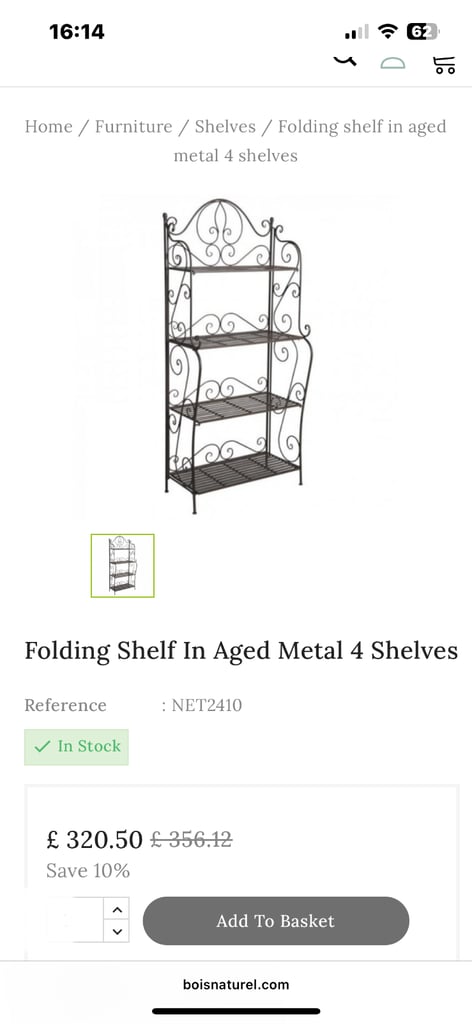 image for Folding Shelf 