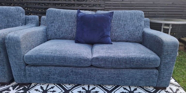 Sofology Blue Sofas..3+3..Delivery🚚 Available 