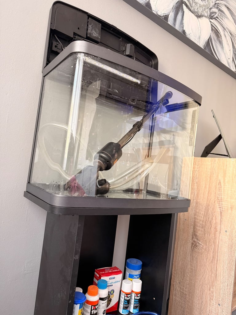 40 litre fish tank with stand 