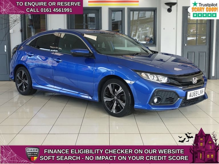image for 2019 Honda Civic 1.0 VTEC Turbo SR Hatchback 5dr Petrol CVT Euro 6 (s/s) (126 ps) Hatchback Petro...