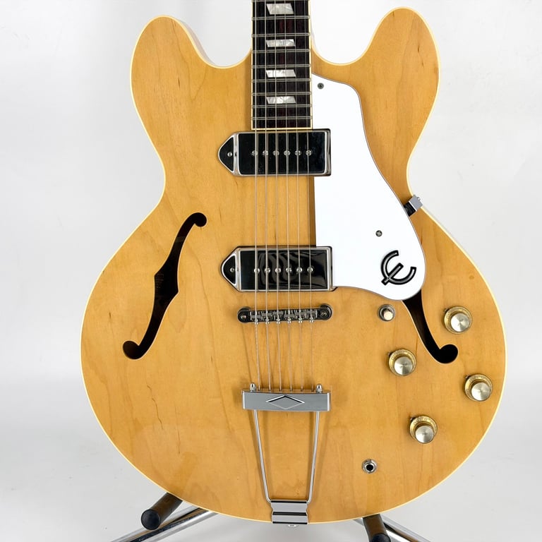 2015 Epiphone Japan Elitist 1965 Casino - Natural - Trades