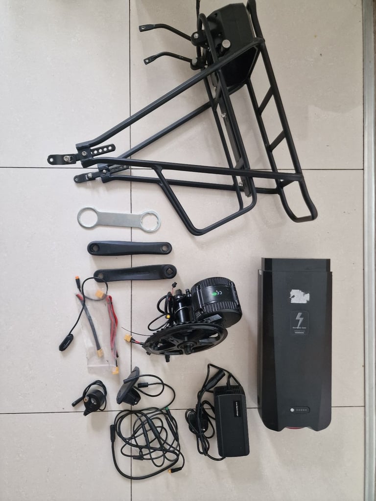 image for BAFANG BBS01B 48V 250W Mid Drive Motor Electric Bike Conversion Kit With Battery