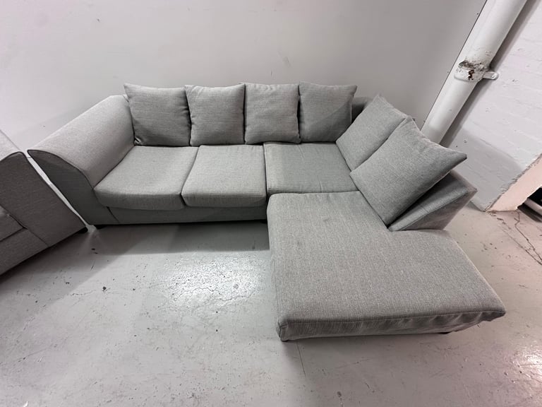 Lovely Grey DFS OWEN RIGHT CORNER SOFA- Delivery option