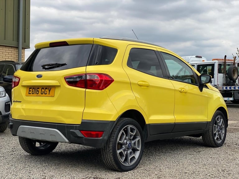 2016 Ford Ecosport 1.5 TDCi Titanium SUV 5dr Diesel Manual 2WD Euro 6 (95 ps) HATCHBACK Diesel Ma...