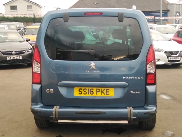 2016 Peugeot Partner 1.6 Wheelchair Adapted Vehicle1l 5d AUTO 100 BHP MPV Diesel Automatic
