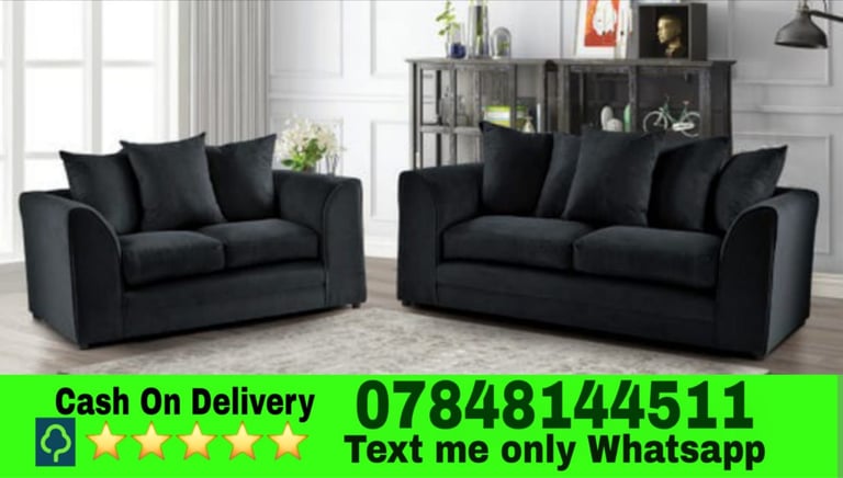 *-Premium Quality Sofas - Corner L U Shape 3 2 Seater With Stool