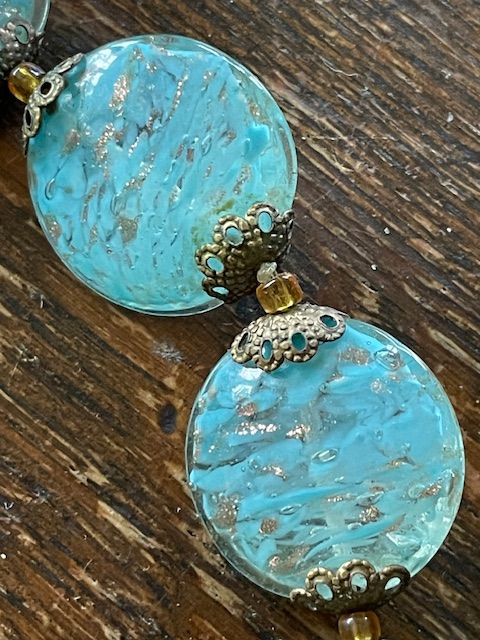 Vintage Glass Beaded Necklace