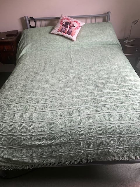 image for Vintage candlewick double bedspread