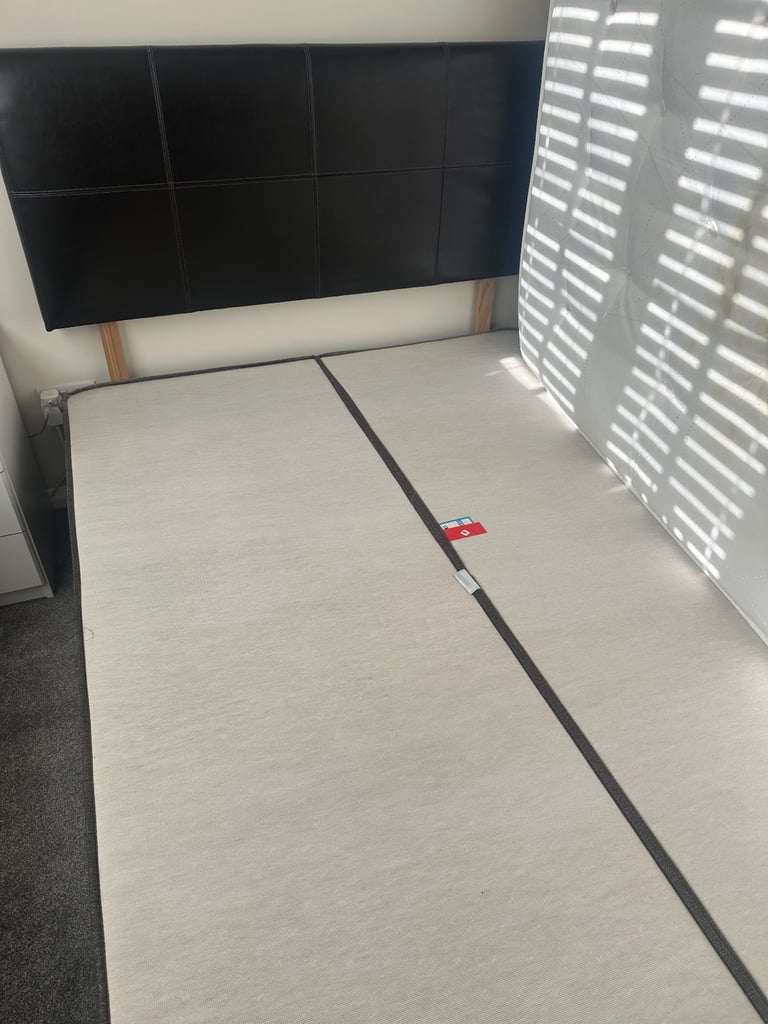 Standard Double Bed & Mattress 