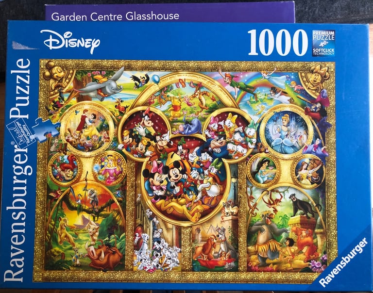 Assorted jigsaw puzzles
