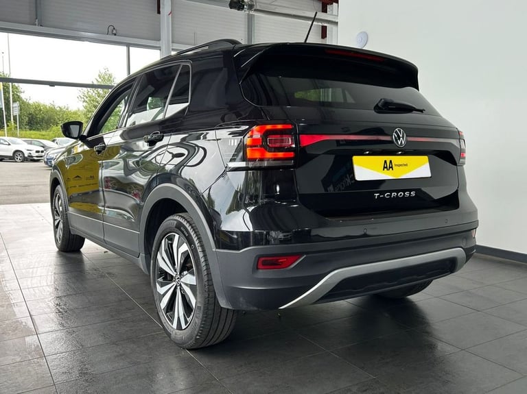 2022 Volkswagen T-Cross 1.0 TSI 110 Black Edition 5dr DSG HATCHBACK PETROL Automatic