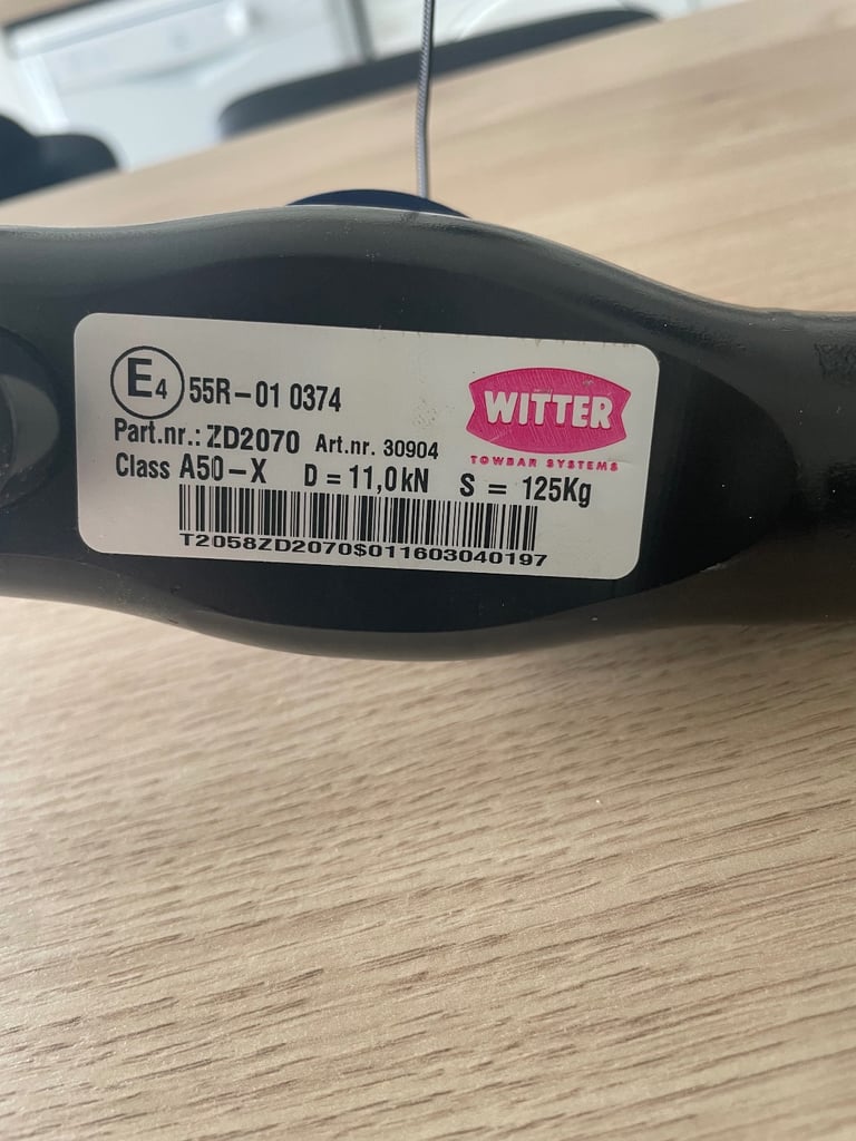 Witter tow hitch