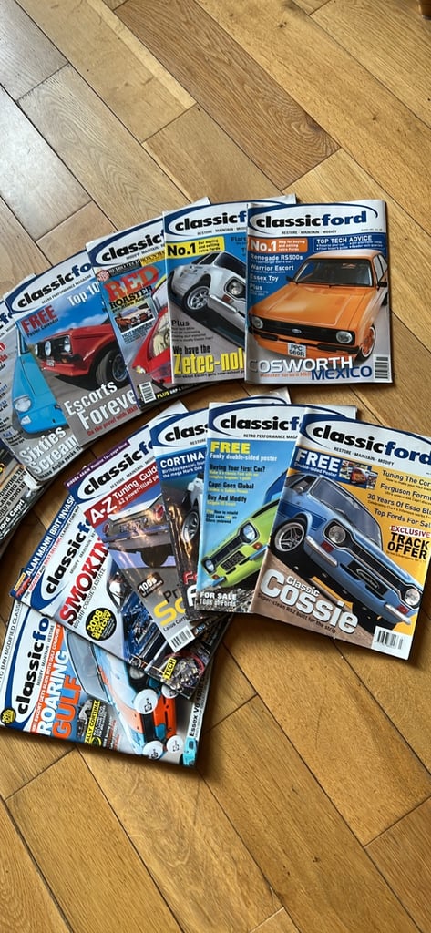 image for Classic Ford magazines  from early 2000