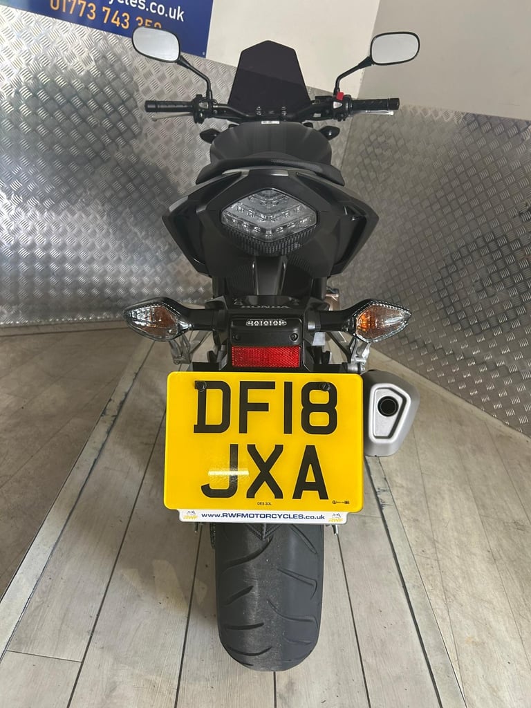 HONDA CB 500 FA, 2018, SUPERB COND, ONLY 2 OWNERS & 4,469 MILES, FSH