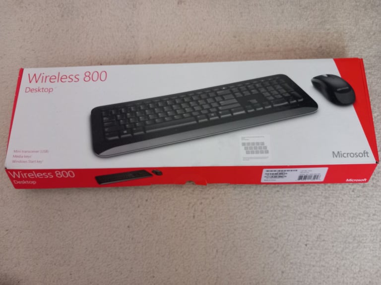 Used Wireless keyboard and mouse. 