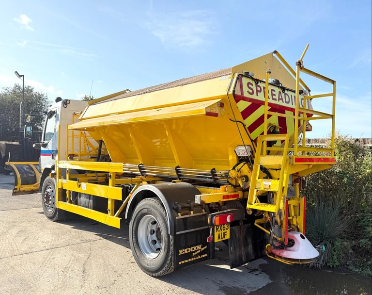 2013 DAF LF55.220 ECON GRITTING BODY SNOW PLOUGH BEACONS 18T MANUAL 36,000 MILES