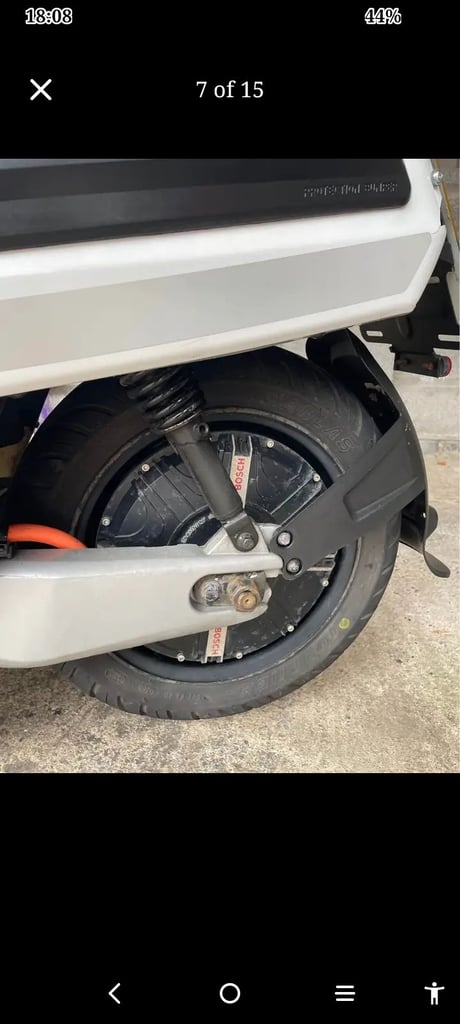 Niu cargo electric scooter.